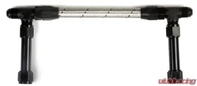 Holley -8AN DUAL FEED ANO-TUFF W/STAINLESS HOSE - 34-44