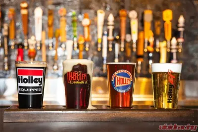 16OZ ASSRTMNT GLASSES W/HOLLEY LOGO-4PK - 36-435