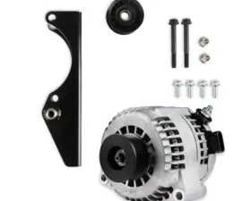 Holley Alternator Relocation Kit With Holley Alternator Gen III Hemi 2009-2020
