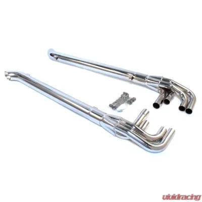 Patriot Exhaust Lake Pipes '4' Chrome - H1175