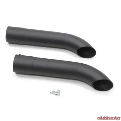 Patriot Exhaust Side Tubes Turnout Muffler Blk - H3812-B