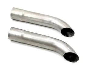 Patriot Exhaust Side Tubes Turnout Muffler Raw