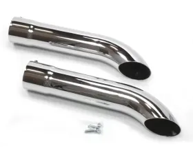 Patriot Exhaust Side Tubes Turnout Chrm