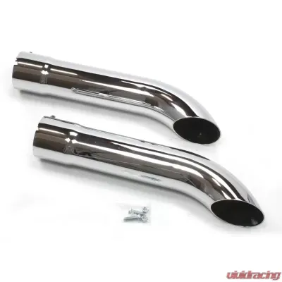 Patriot Exhaust Side Tubes Turnout Chrm - H3816