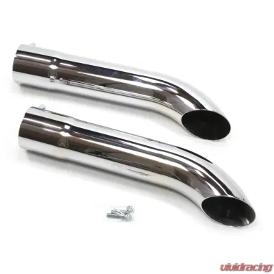 Patriot Exhaust Side Tubes Turnout Muff Chrm - H3818