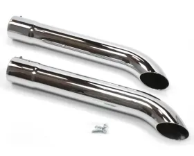 Patriot Exhaust Side Tubes Turnout Chrm