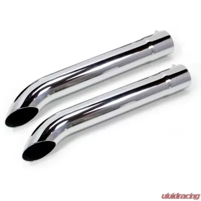 Patriot Exhaust Side Tubes Turnout Muff Chrm - H3822