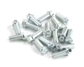 Patriot Exhaust 10MM -1.25 x 25MM Header Bolt 3/8 Flanged Head (lot 16)