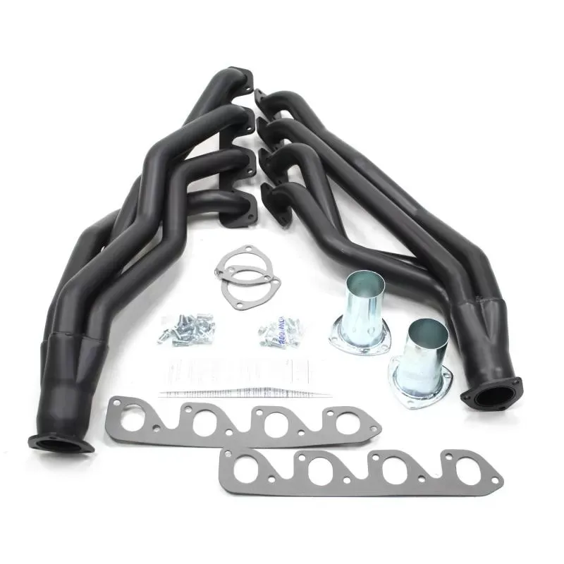 Patriot Exhaust Header Ford Must 351C 67-70 Blk Ford Mustang Boss 302 1969-1970 5.8L V8 - H8407-B