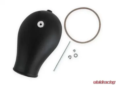 Holley EFI 4150 CARB HAT, BLACK FINISH - 120-232