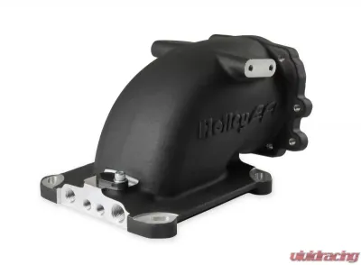 Holley EFI INTAKE ELBOW, FORD THROTTLE TO 4150, BLK - 300-240FBK
