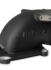 Holley EFI INTAKE ELBOW, FORD THROTTLE TO 4150, BLK                                     - 300-240FBK - Image 4
