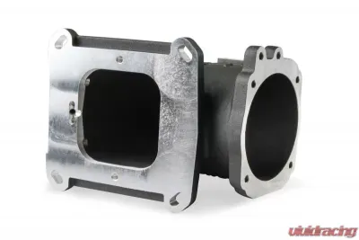 Holley EFI INTAKE ELBOW, FORD THROTTLE TO 4150, BLK - 300-240FBK