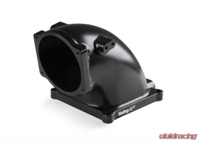 Holley EFI KIT, BILLET ELBOW GM LS TO 4500 BLACK - 300-253BK