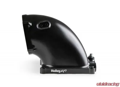 Holley EFI KIT, BILLET ELBOW GM LS TO 4500 BLACK - 300-253BK