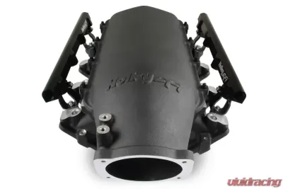 Holley EFI Modular Lo-Ram EFI Manifold LS1/2/6 Top-Feed Black Finish - 300-620BK