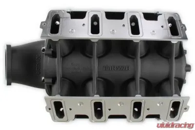 Holley EFI Modular Lo-Ram EFI Manifold LS1/2/6 Top-Feed Black Finish - 300-620BK