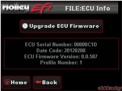 Holley EFI 3.5 TOUCH SCREEN LCD - 553-108