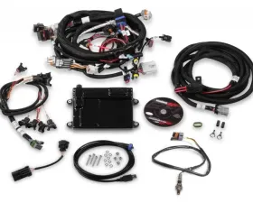 Holley EFI HP ECU AND HARNESS, LS2/3/7, BOSCH INJ, NTK