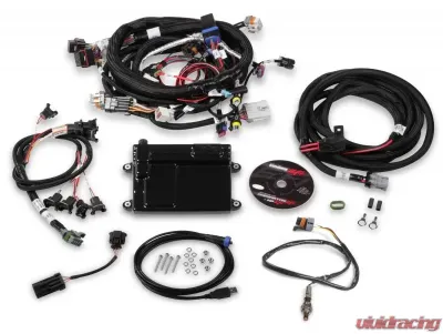 Holley EFI HP ECU AND HARNESS, LS2/3/7, BOSCH INJ, NTK - 550-607N