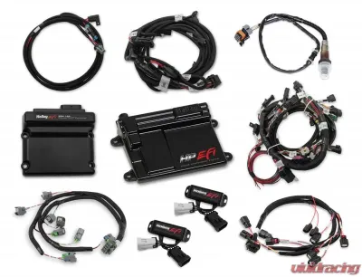 Holley EFI FORD COYOTE HP KIT, BOSCH O2, USCAR INJ Ford 2012 5.0L V8 - 550-619