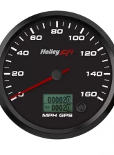 Holley EFI 4-1/2 SPEEDOMETER, 0-160 MPH, GPS, BLACK                                     - 553-121 - Image 5