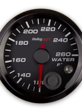 Holley EFI 2-1/16 COOLANT TEMP GAUGE, 120-260F, CAN, BLACK                                     - 553-128 - Image 4