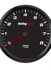 Holley EFI 4-1/2 TACHOMETER, 0-8K RPM, CAN, BLACK                                     - 553-147 - Image 3