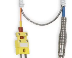 Holley EFI 1/4 EGT PROBE, OPEN TIP, 90DEG 18.50IN
