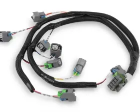 Holley EFI INJECTOR HARNESS, FORD, USCAR, EVENLY SPACED