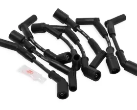 Holley EFI 6.2L LS 45DEG SPARK PLUG WIRE SET BLK/BLK Chevrolet 6.2L V8
