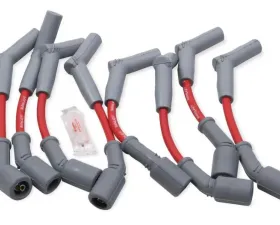 Holley EFI 6.2L LS 45DEG SPARK PLUG WIRE SET RED/GRAY Chevrolet 6.2L V8