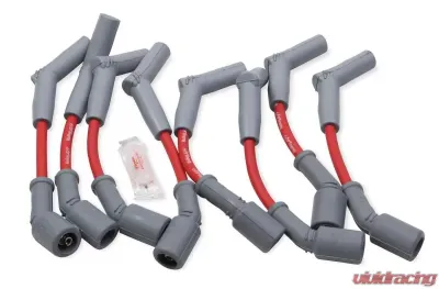 Holley EFI 6.2L LS 45DEG SPARK PLUG WIRE SET RED/GRAY Chevrolet 6.2L V8 - 561-102