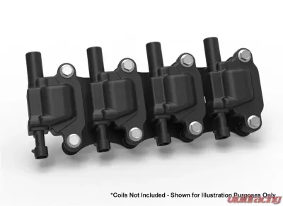Holley EFI 5TH GEN LS REMOTE COIL RELOCATION BRACKET- BLACK - 561-130