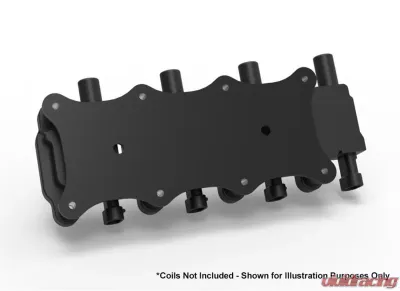 Holley EFI 5TH GEN LS REMOTE COIL RELOCATION BRACKET- BLACK - 561-130