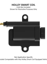 Holley EFI HOLLEY SMARTCOIL REMOTE RELOCATION BRACKET- BLACK                                     - 561-131 - Image 4