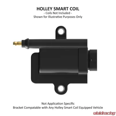 Holley EFI HOLLEY SMARTCOIL REMOTE RELOCATION BRACKET- BLACK - 561-131