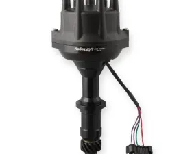 Holley EFI Dist., Dual Sync, Pontiac, Black Pontiac