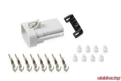 Holley EFI METRIPACK, 8 CAVITY, MALE, GREY - 570-208