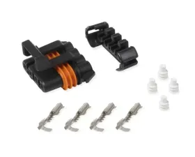 Holley EFI METRIPACK, 4 CAVITY, FEMALE, BLACK