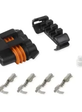 Holley EFI METRIPACK, 4 CAVITY, FEMALE, BLACK                                     - 570-210 - Image 3