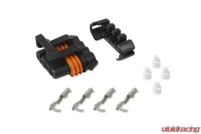 Holley EFI METRIPACK, 4 CAVITY, FEMALE, BLACK - 570-210