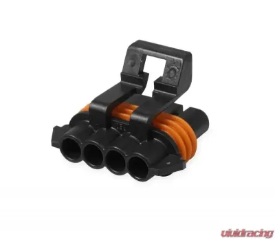 Holley EFI METRIPACK, 4 CAVITY, FEMALE, BLACK - 570-210