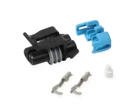 Holley EFI METRIPACK, 2 CAVITY, FEMALE, BLACK