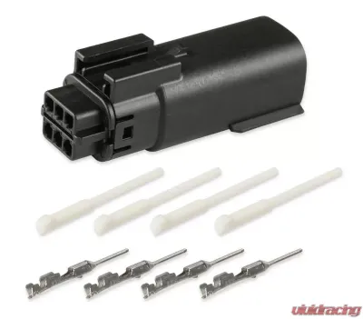 Holley EFI MX 150, 6 CAVITY, MALE, BLACK Ford - 570-225