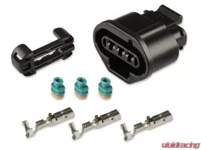 Holley EFI DMS CONNECTOR HOUSING, 3 PIN Ford - 570-231