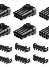 Holley EFI METRIPACK, 8 PIN, MALE, BLACK (10-PACK)                                     - 570-300 - Image 3