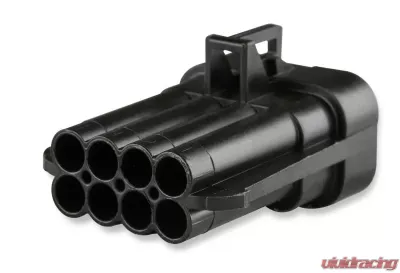 Holley EFI METRIPACK, 8 PIN, MALE, BLACK (10-PACK) - 570-300
