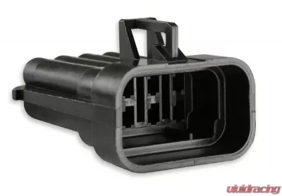 Holley EFI METRIPACK, 8 PIN, MALE, BLACK (10-PACK) - 570-300