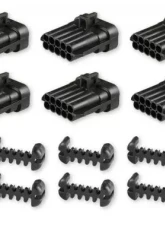 Holley EFI METRIPACK, 10 CAVITY, MALE, BLACK                                     - 570-304 - Image 3